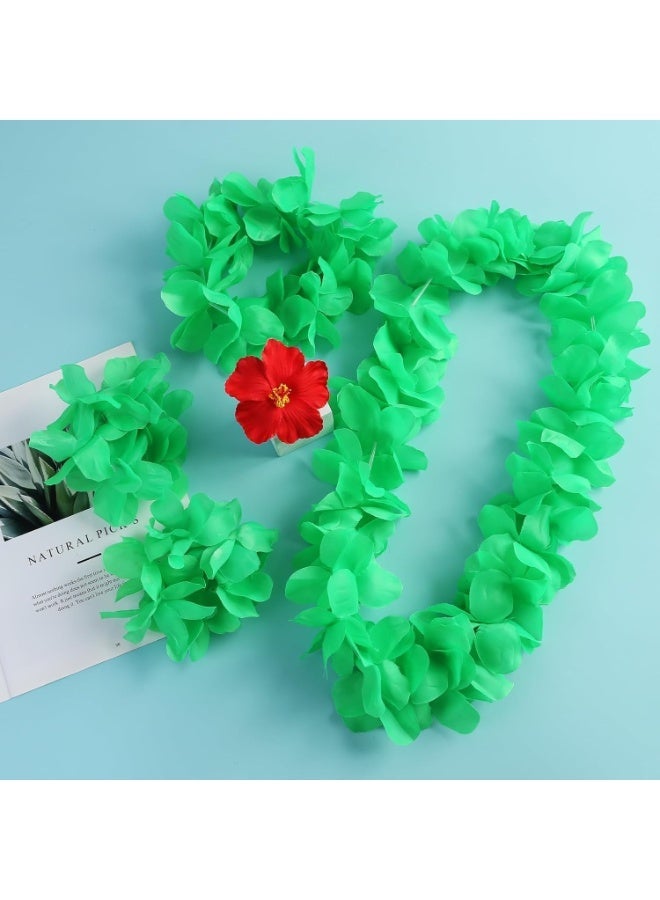 Sparklepals Lilo Stitch Hawaiian Little Girls Costume Dress with Luau Flower Leis Accessories Flower Hair Clip Toddler Halloween Party Cosplay Outfit - Image 4